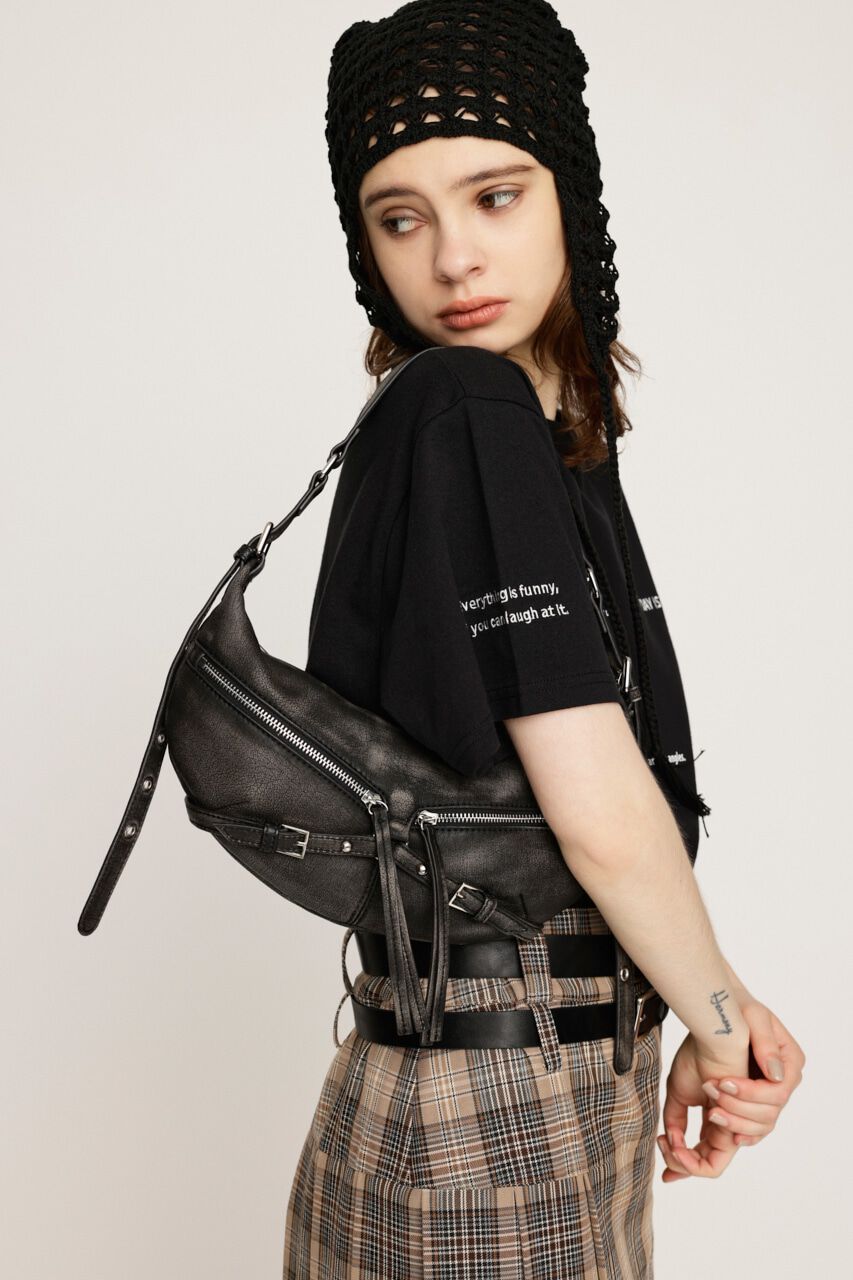 SLY「VINTAGE F／LEATHER バッグ」|その他|