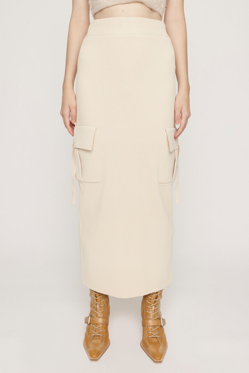 SLY「FINE TOUCH KNIT ミディアムスカート」|スカート|