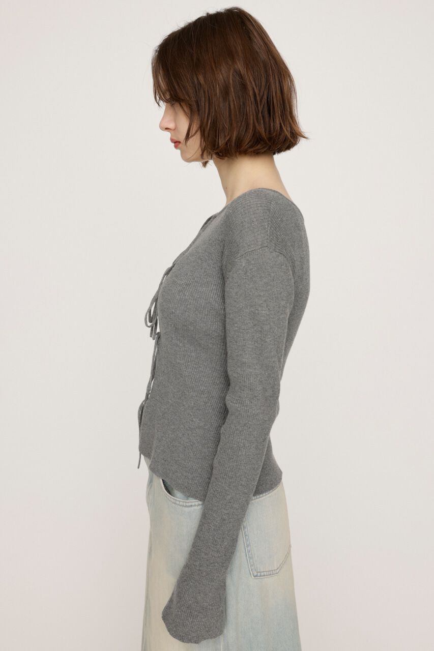 SLY「MANYWAY RIBBON KNIT トップス」|ニット・セーター|