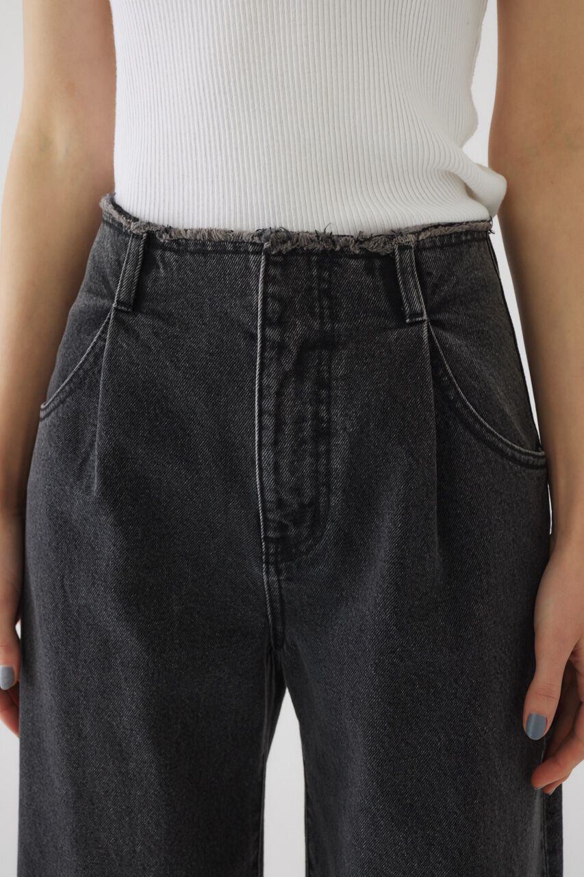 RIM.ARK 「Cut off wide denim」|デニム|