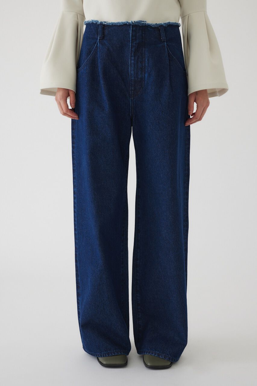 RIM.ARK 「Cut off wide denim」|デニム|