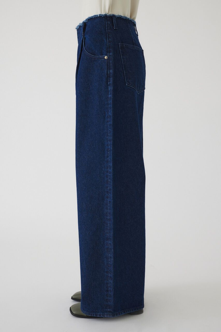 RIM.ARK 「Cut off wide denim」|デニム|