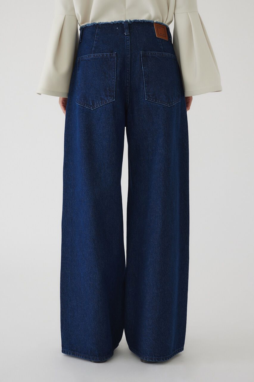 RIM.ARK 「Cut off wide denim」|デニム|