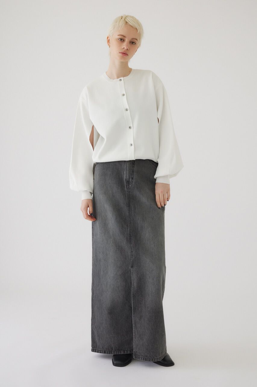 RIM.ARK 「Front slit denim SK」|スカート|