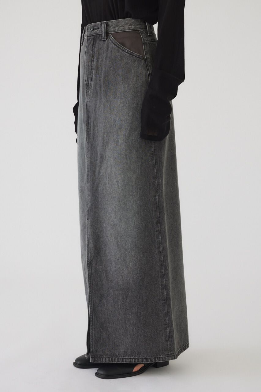 RIM.ARK 「Front slit denim SK」|スカート|