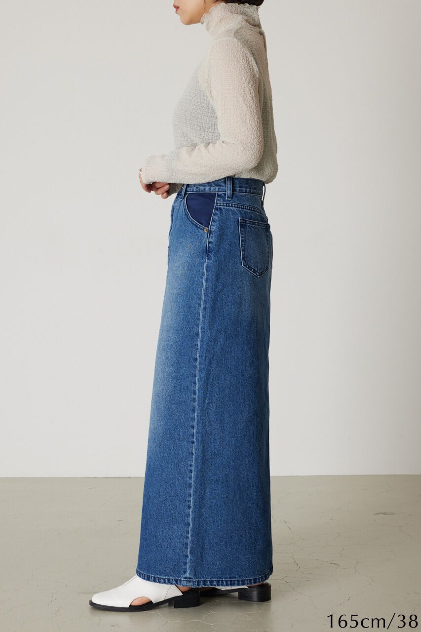 RIM.ARK 「Front slit denim SK」|スカート|