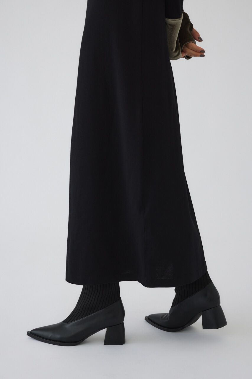 RIM.ARK 「Velour cuffs knit dress」|ワンピース|