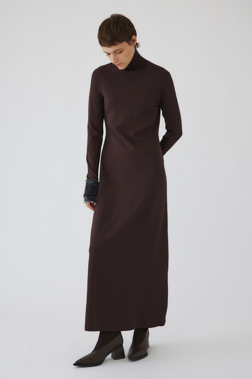 RIM.ARK 「Velour cuffs knit dress」|ワンピース|
