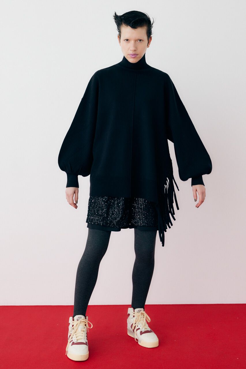 HeRIN.CYE「Fringe knit tops」|ニット・セーター|