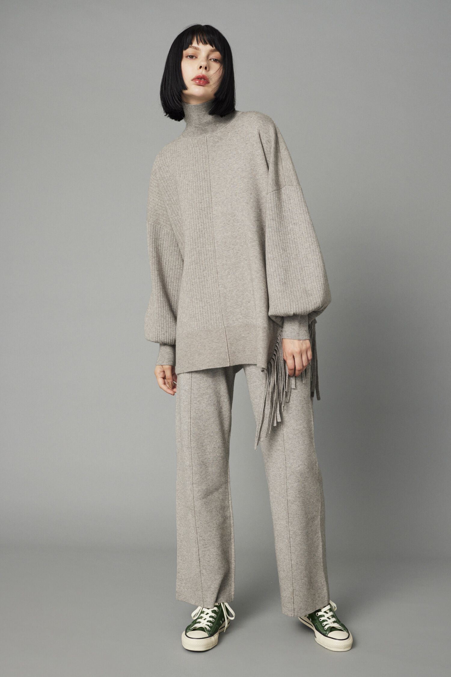 HeRIN.CYE「Fringe knit tops」|ニット・セーター|