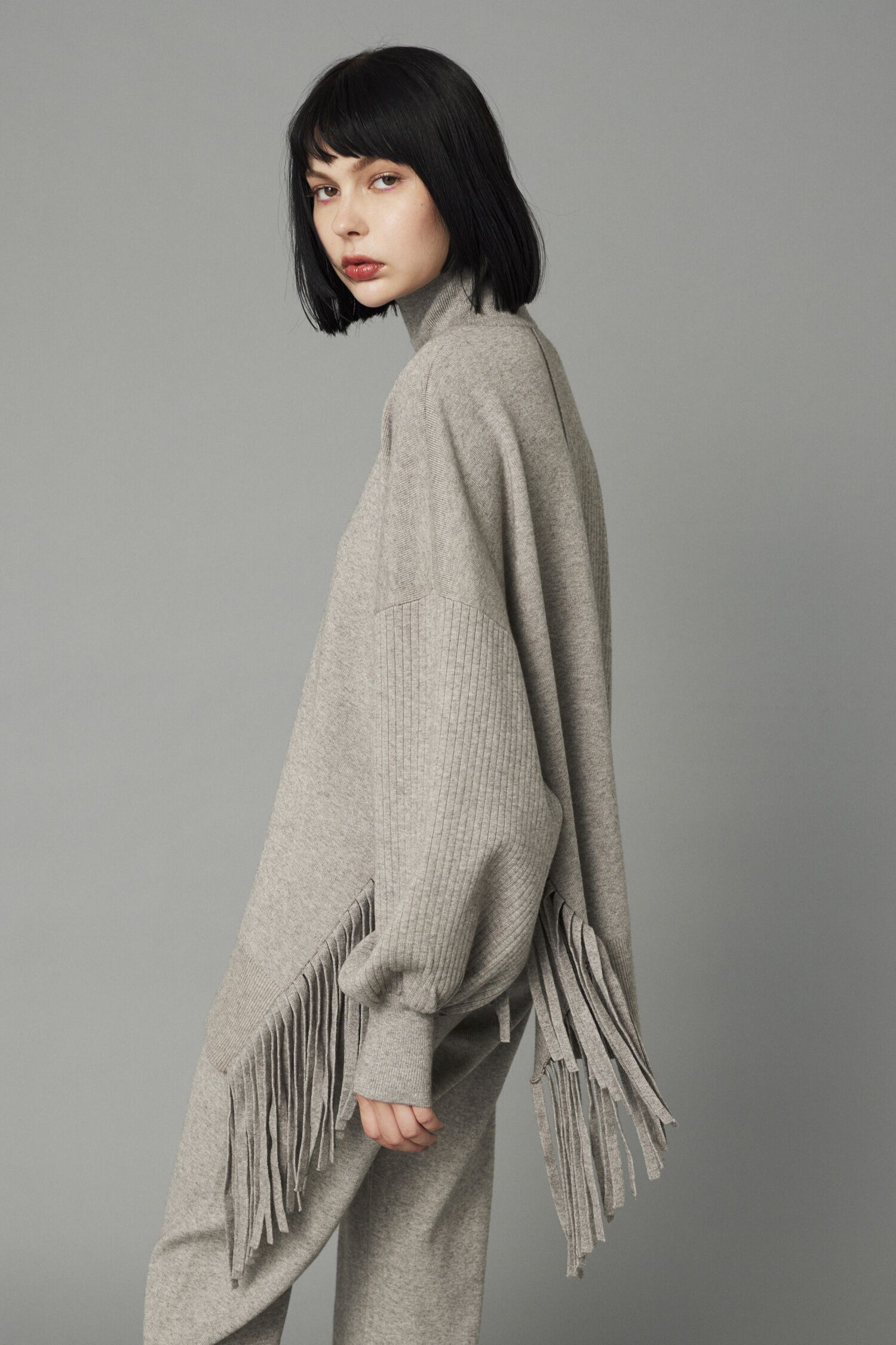 HeRIN.CYE「Fringe knit tops」|ニット・セーター|