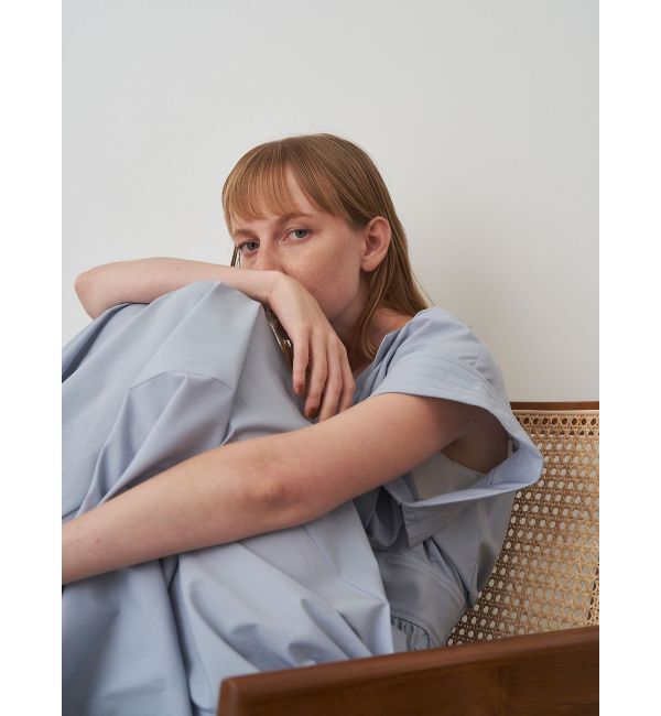 ELENDEEK「OPEN COLLAR SHIRT OP」|ワンピース|