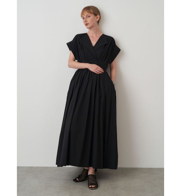 ELENDEEK「OPEN COLLAR SHIRT OP」|ワンピース|