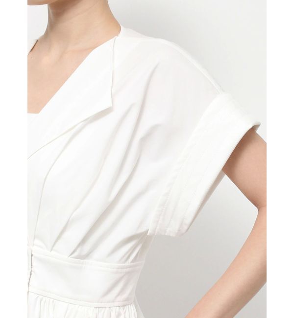 ELENDEEK「OPEN COLLAR SHIRT OP」|ワンピース|