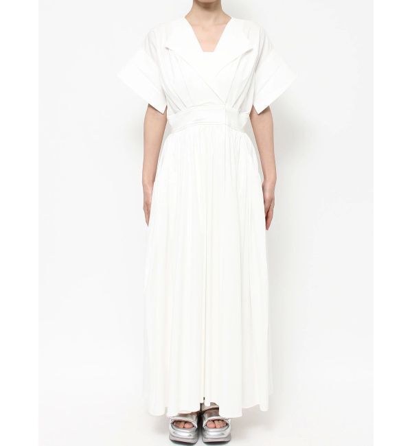 ELENDEEK「OPEN COLLAR SHIRT OP」|ワンピース|