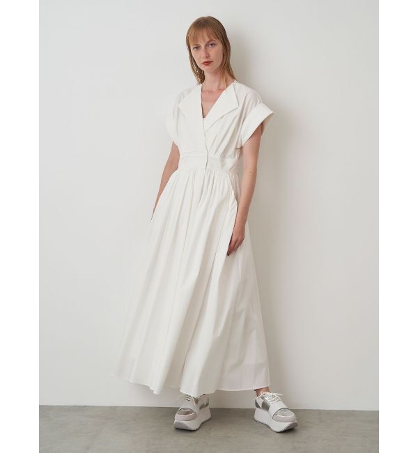 ELENDEEK「OPEN COLLAR SHIRT OP」|ワンピース|