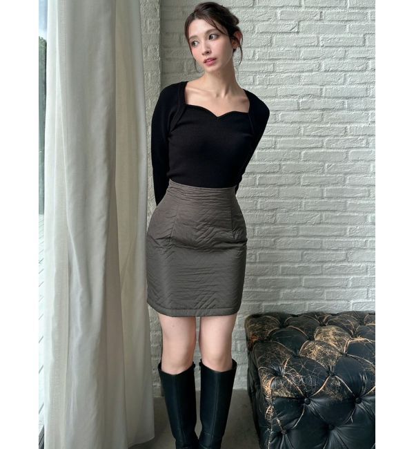 RESEXXY「【WEB限定】カラーパフスカート【セットアップ着用可能】」|スカート|