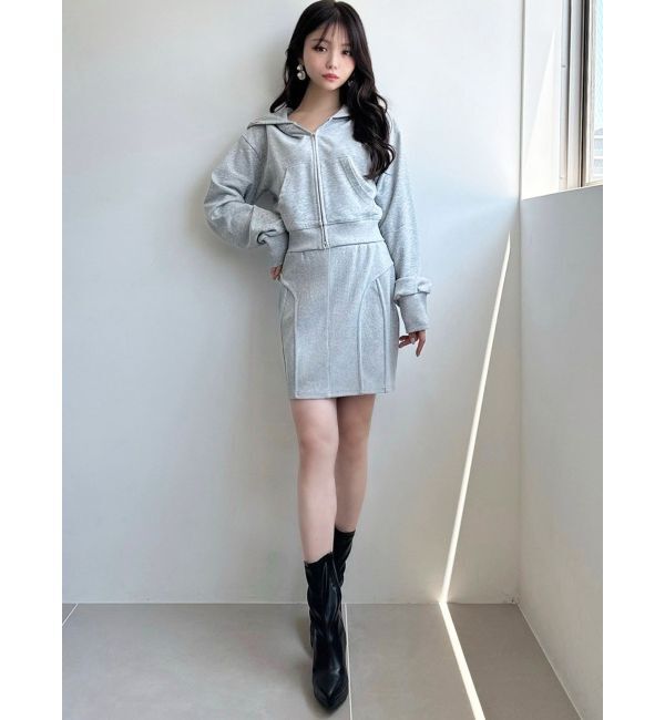 RESEXXY「カットリブコルセットスカート【セットアップ着用可能】」|スカート|