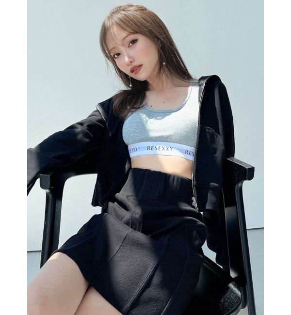 RESEXXY「カットリブコルセットスカート【セットアップ着用可能】」|スカート|