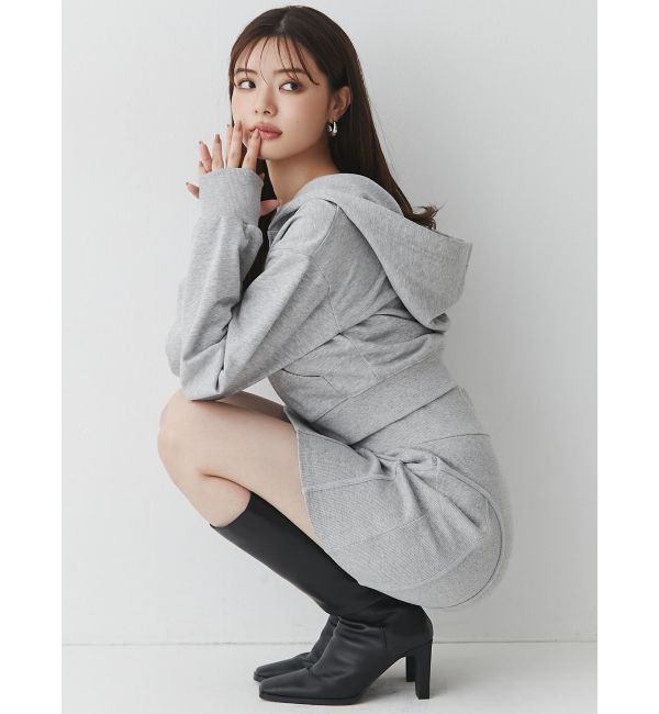 RESEXXY「カットリブコルセットスカート【セットアップ着用可能】」|スカート|