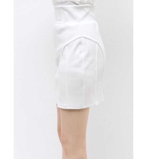 RESEXXY「カットリブコルセットスカート【セットアップ着用可能】」|スカート|