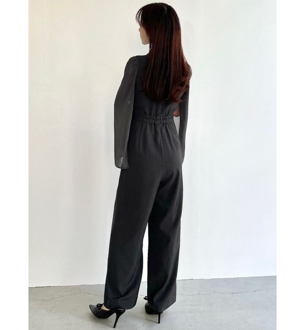 RESEXXY「シアースリーブコンビネゾン」|オールインワン|