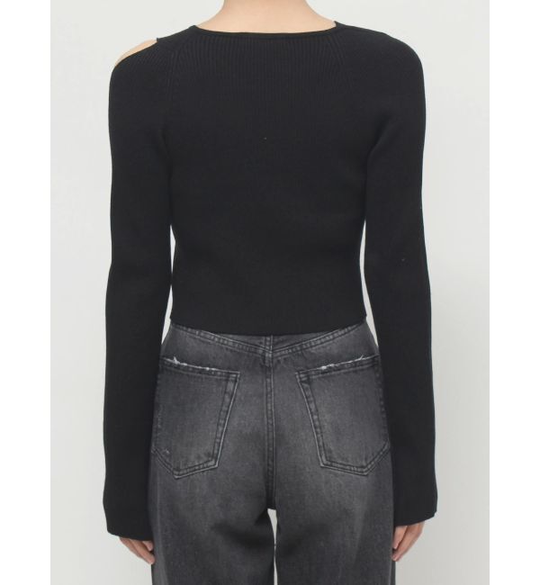 EMODA「レイヤードストラップスキンニット」|ニット・セーター|