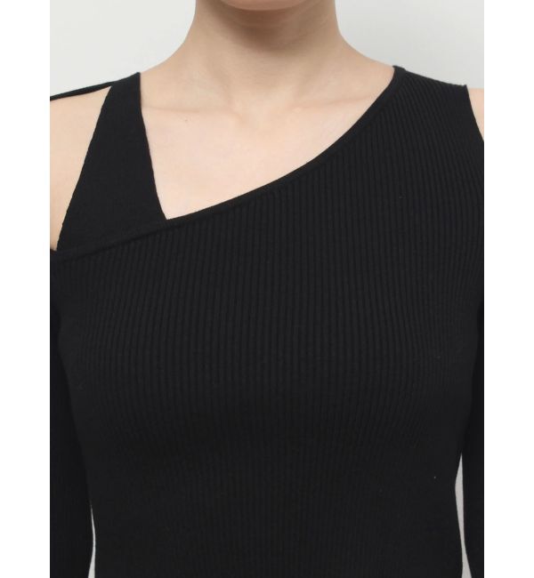 EMODA「レイヤードストラップスキンニット」|ニット・セーター|