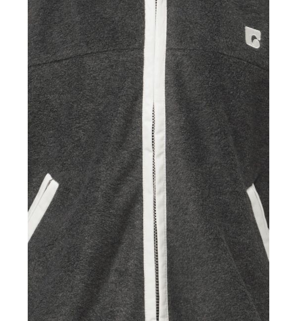 EMODA「リブカラーフリースブルゾン」|ブルゾン・スタジャン|