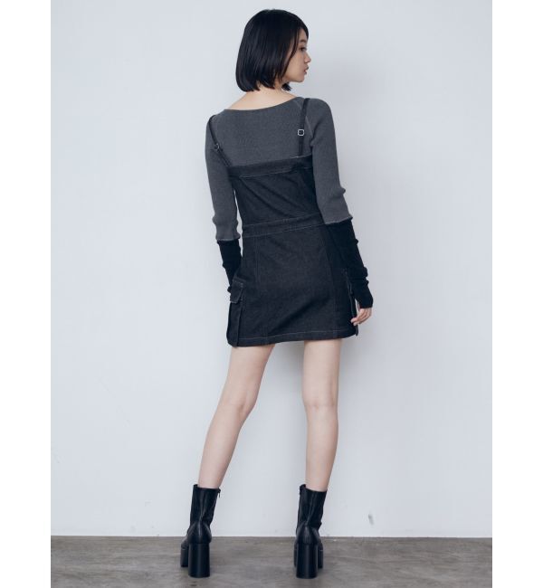 EMODA「2WAY レングスデニムワンピース」|ワンピース|