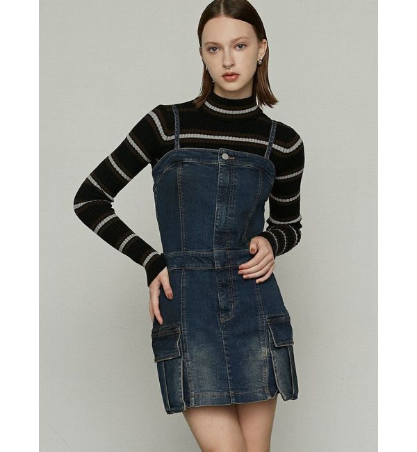 EMODA「2WAY レングスデニムワンピース」|ワンピース|