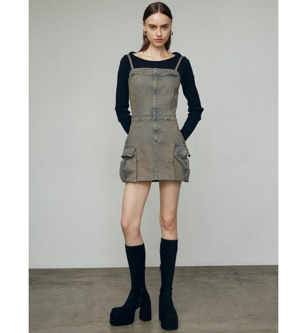 EMODA「2WAY レングスデニムワンピース」|ワンピース|