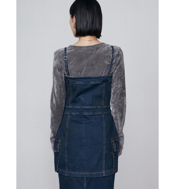 EMODA「2WAY レングスデニムワンピース」|ワンピース|