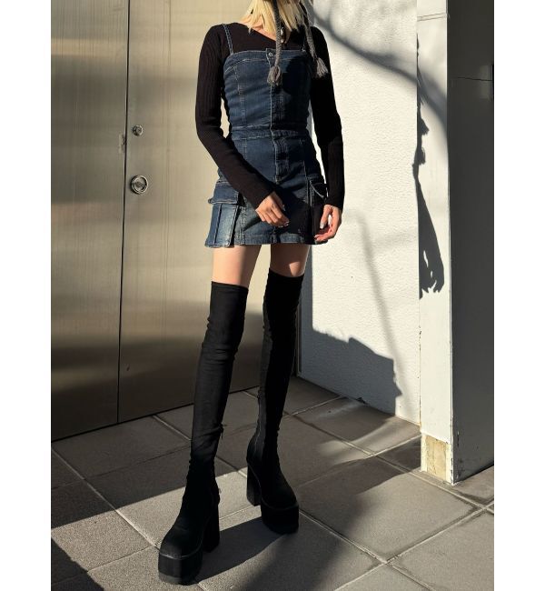 EMODA「2WAY レングスデニムワンピース」|ワンピース|