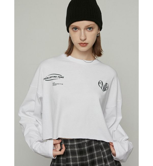EMODA「マークユニットロングTシャツ」|Tシャツ・カットソー|