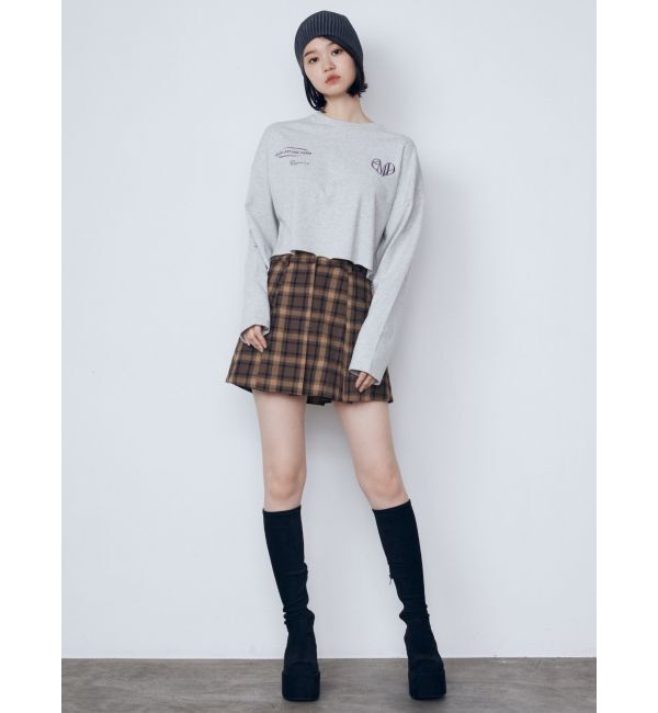 EMODA「マークユニットロングTシャツ」|Tシャツ・カットソー|