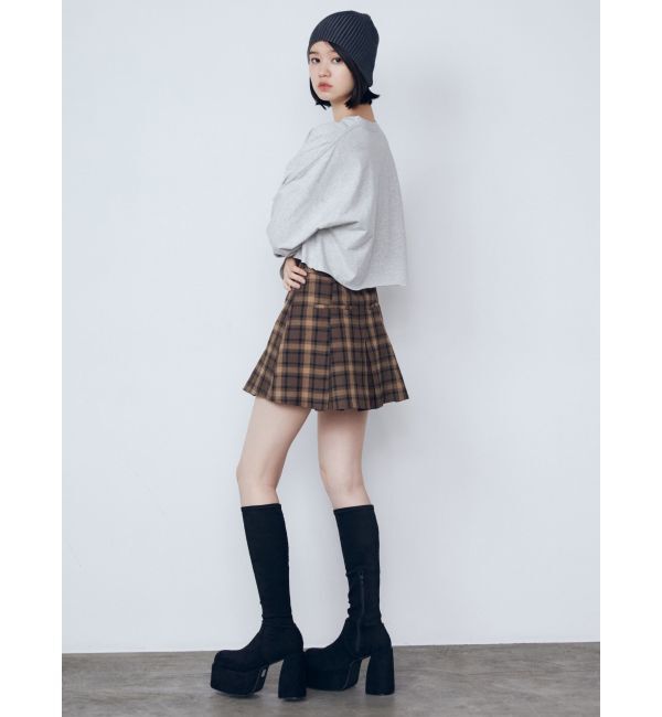 EMODA「マークユニットロングTシャツ」|Tシャツ・カットソー|