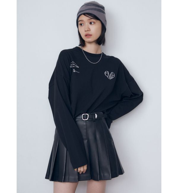 EMODA「マークユニットロングTシャツ」|Tシャツ・カットソー|