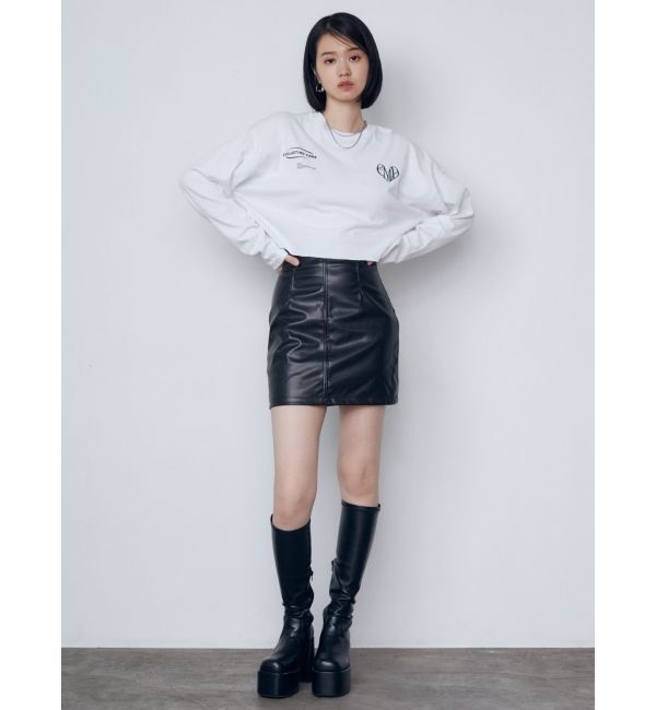 EMODA「マークユニットロングTシャツ」|Tシャツ・カットソー|