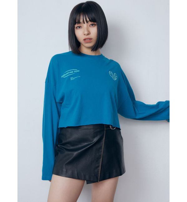 EMODA「マークユニットロングTシャツ」|Tシャツ・カットソー|