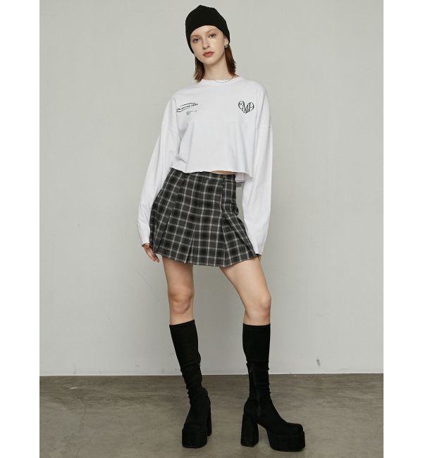 EMODA「マークユニットロングTシャツ」|Tシャツ・カットソー|