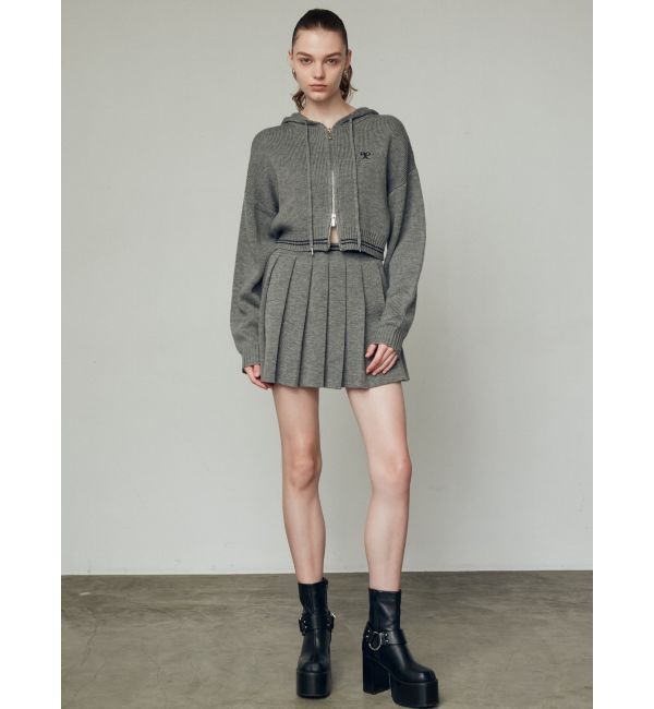 EMODA「チューズニットフードカーディガン」|ニット・セーター|