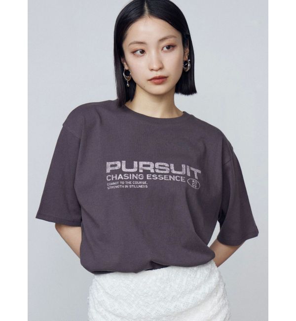 EMODA「ロゴグラフィックTシャツ」|Tシャツ・カットソー|