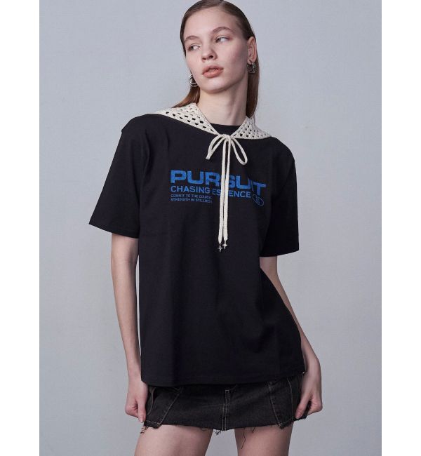 EMODA「ロゴグラフィックTシャツ」|Tシャツ・カットソー|