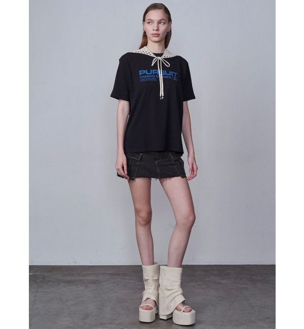 EMODA「ロゴグラフィックTシャツ」|Tシャツ・カットソー|