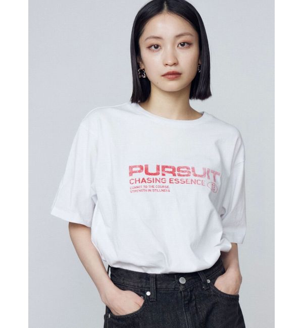 EMODA「ロゴグラフィックTシャツ」|Tシャツ・カットソー|