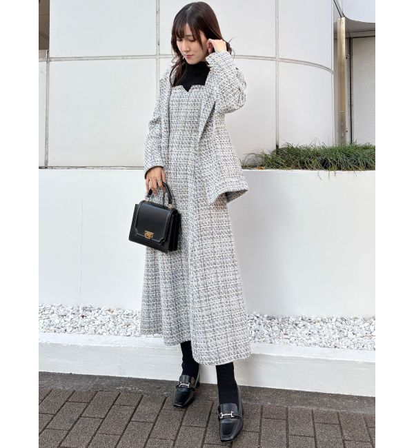 MERCURYDUO「オリジナルツイードテーラードジャケット【セットアップ着用可】」|テーラードジャケット|