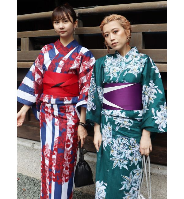 MURUA「MURUA浴衣SET【太縞に椿】」|その他|