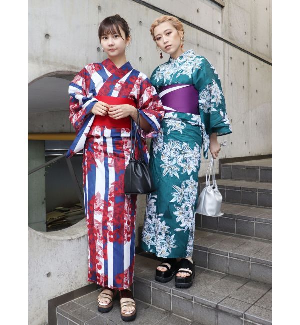 MURUA「MURUA浴衣SET【太縞に椿】」|その他|