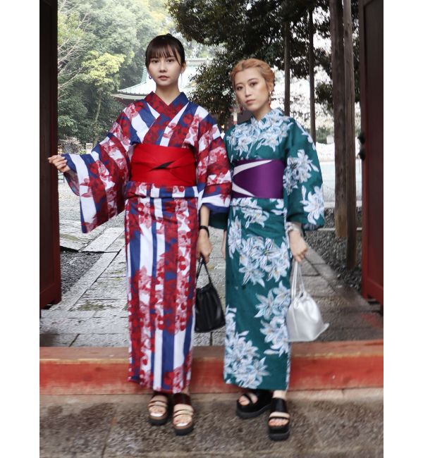 MURUA「MURUA浴衣SET【太縞に椿】」|その他|